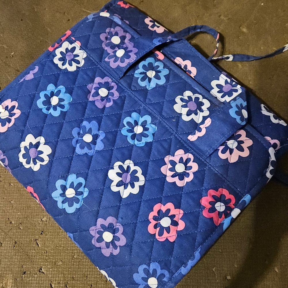 Not For Sale Vera Bradley Blue and Purple Floral Travel Organizer
